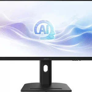 Моноблок MSI Modern AM273QP AI 1UM-086RU 27" WQHD Core Ultra 7 155H (1.4) 32Gb SSD1Tb Graphics CR Windows 11 Pro 2.5Gigabit WiFi BT 120W клавиатура мышь Cam черный 2560x1440