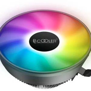 Устройство охлаждения(кулер) PcCooler E126M Pro RGB Soc-AM5/AM4/1200/1700/1851 черный 4-pin 29.8dB Al 90W 266gr Ret (R3-0120WBKSXX-GL)