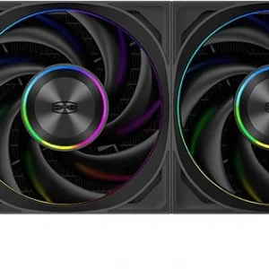 Система водяного охлаждения PcCooler DT360 Dsiplay ARGB Soc-AM5/AM4/1200/1700/1851 черный 4-pin 15-33.1dB Al LCD 320W Ret (DT360-BKAWXY-GL)