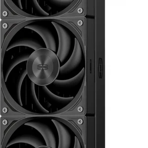 Система водяного охлаждения PcCooler DS360 Display Soc-AM5/AM4/1200/1700/1851 черный 4-pin Al LCD 310W Ret (DS360-BKNWXY-GL)