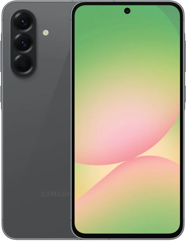 Смартфон Samsung SM-A566E Galaxy A56 5G 128Gb 8Gb черный моноблок 3G 4G 6.7" 1080x2340 Android 15 50Mpix 802.11 a/b/g/n/ac/ax NFC GPS GSM900/1800 GSM1900 Protect
