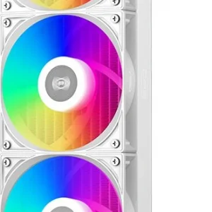 Система водяного охлаждения PcCooler DA360 Pro ARGB Soc-AM5/AM4/1200/1700/1851 белый 4-pin 33.8dB Al 300W Ret (DA360PRO-WHAWXX-GL)