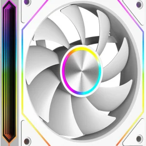 Вентилятор для корпуса PcCooler F3 X120 WH ARGB 120х120x25 белый 4-pin (F3X120-WHAC012-GL) Ret