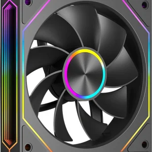 Вентилятор для корпуса PcCooler F3 X120R BK Reverse ARGB 120х120x25 черный 4-pin 28.4дБ (F3 X120R ARGB BK) Ret