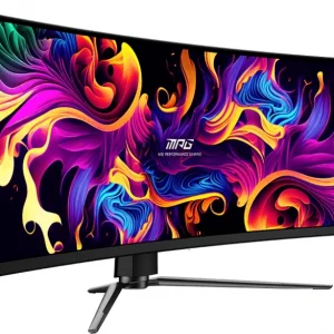 Монитор MSI 49" MPG 491CQPX QD-OLED черный QD OLED LED 0.03ms 32:9 HDMI матовая HAS Piv 1000:1 250cd 178гр/178гр 5120x1440 240Hz DP DQ USB 10.3кг