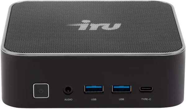 Неттоп IRU Tactio 525 Ryzen 7 6800H (3.3) 16Gb SSD1Tb 680M Windows 11 Pro GbitEth WiFi BT черный (2113231)