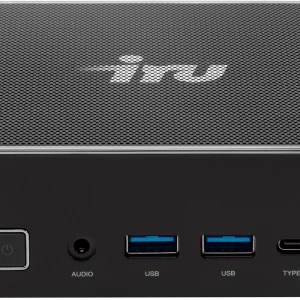 Неттоп IRU Tactio 525 Ryzen 7 6800H (3.3) 16Gb SSD1Tb 680M FreeDOS GbitEth WiFi BT черный (2113241)