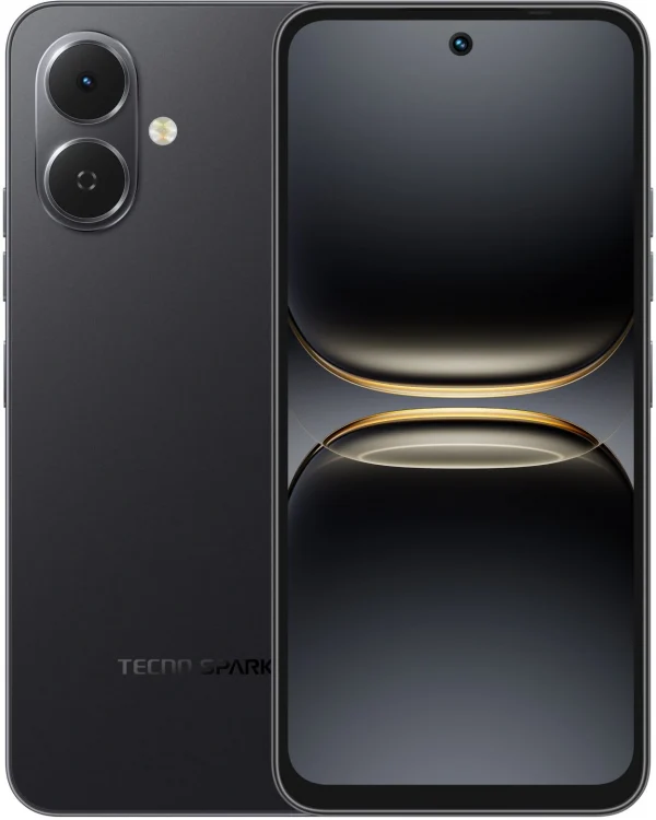 Смартфон Tecno Spark Go 2 128Gb 4Gb черный моноблок 3G 4G 6.67" 720x1600 Android 14 Go 13Mpix 802.11 a/b/g/n/ac NFC GPS GSM900/1800 Protect