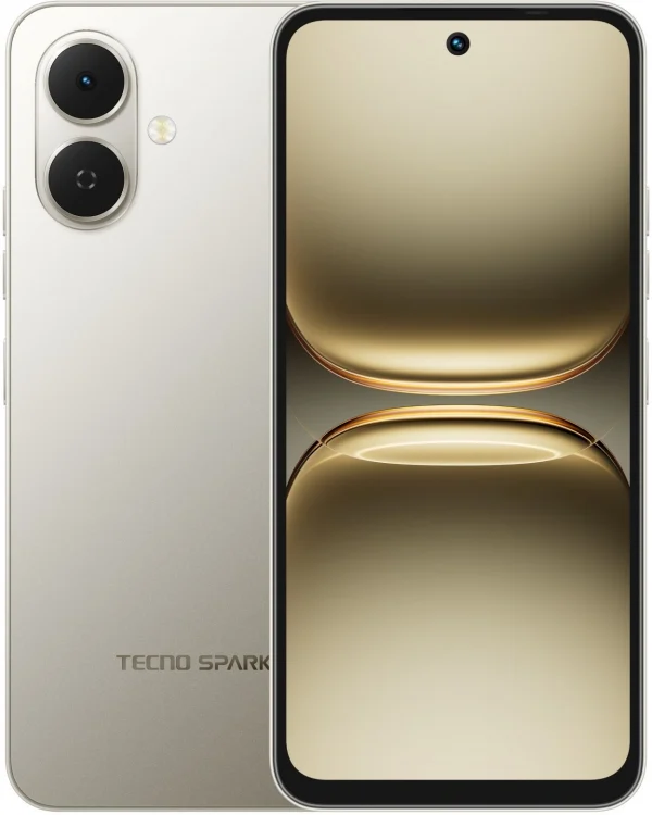 Смартфон Tecno Spark Go 2 128Gb 4Gb серый моноблок 3G 4G 6.67" 720x1600 Android 14 Go 13Mpix 802.11 a/b/g/n/ac NFC GPS GSM900/1800 Protect