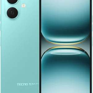 Смартфон Tecno Spark Go 2 128Gb 4Gb зеленый моноблок 3G 4G 6.67" 720x1600 Android 14 Go 13Mpix 802.11 a/b/g/n/ac NFC GPS GSM900/1800 Protect