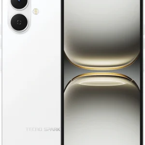 Смартфон Tecno Spark Go 2 128Gb 4Gb белый моноблок 3G 4G 6.67" 720x1600 Android 14 Go 13Mpix 802.11 a/b/g/n/ac NFC GPS GSM900/1800 Protect