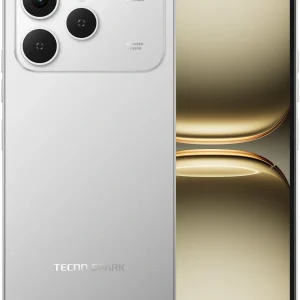 Смартфон Tecno Spark 40 256Gb 8Gb серый моноблок 3G 4G 2Sim 6.67" 720x1600 Android 15 50Mpix 802.11 a/b/g/n/ac/ax NFC GPS GSM900/1800 GSM1900 Protect FM microSD max1024Gb