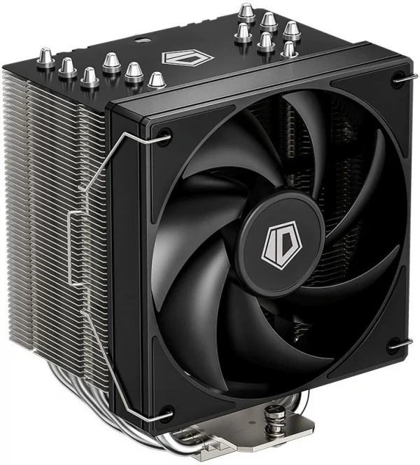 Устройство охлаждения(кулер) ID-Cooling SE-610-XT Basic Soc-AM5/AM4/1200/1700/1851 серебристый/черный 4-pin 29.85dB Al+Cu 250W 900gr Ret