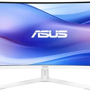 Монитор Asus 34" VU34WCIP-W черный VA LED 1ms 21:9 HDMI M/M матовая HAS 3000:1 300cd 178гр/178гр 3440x1440 100Hz DP 2K USB 5.21кг