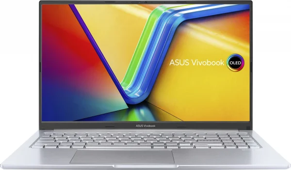 Ноутбук Asus VivoBook 15 OLED X1505VA Core i5 13420H 16Gb SSD512Gb Intel Iris Xe graphics 15.6" OLED FHD (1920x1080) без ОС silver WiFi BT Cam (90NB10P2-M011N0)