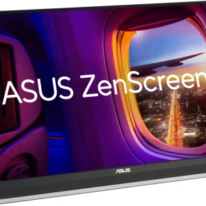 Монитор Asus 27" ZenScreen MB27ACF черный IPS LED 5ms 16:9 HDMI M/M матовая HAS Piv 1000:1 300cd 178гр/178гр 2560x1440 100Hz 2K USB 4.81кг