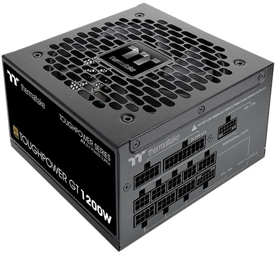 Блок питания Thermaltake ATX 1200W Toughpower GT 80+ gold 24pin APFC 140mm fan 12xSATA Cab Manag RTL