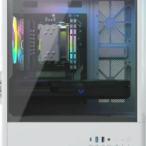 ПК Teclast G03 Ryzen 7 7700 (3.8) 32Gb SSD1Tb RTX5060TI 8Gb Windows 11 Pro GbitEth WiFi BT 500W белый (G03 770032G1T5060T8WKRU)