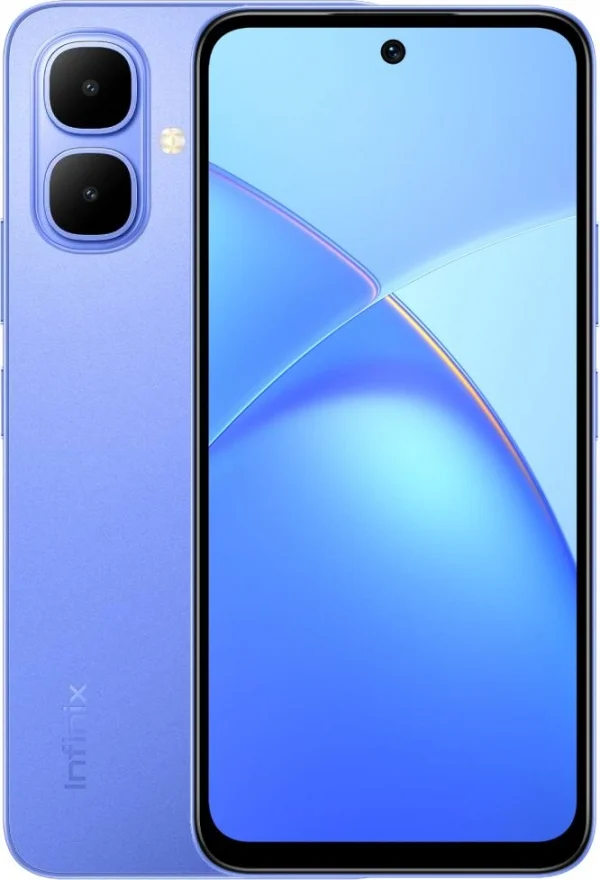 Смартфон Infinix X6725D SMART 10 128Gb 4Gb сиреневый моноблок 3G 4G 6.67" Android 15 802.11 a/b/g/n/ac NFC GPS