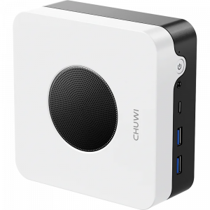 Компьютер / Chuwi LarkBox X CWI556PN15 / Chuwi LarkBox X Intel N-series N150(0.8Ghz)/12288Mb/512SSDGb/IntIntel UHD Graphics/BT/WiFi/war 1y/0.4kg/Grey+White/Win11Pro + USB2.02/USB3.22/Type-C1/HDMI1/DP1/RJ452/WIFI6,BT5.2/bracket