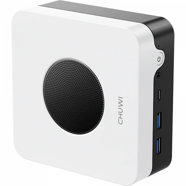 Компьютер / Chuwi LarkBox X CWI556PN15 / Chuwi LarkBox X Intel N-series N150(0.8Ghz)/12288Mb/512SSDGb/IntIntel UHD Graphics/BT/WiFi/war 1y/0.4kg/Grey+White/Win11Pro + USB2.02/USB3.22/Type-C1/HDMI1/DP1/RJ452/WIFI6,BT5.2/bracket