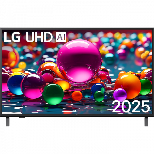Телевизор ЖК 43`` LG / LG 43UA75009LA.ARUG / Телевизор ЖК 43`` LG/ 43", Ultra HD, Smart TV, WebOS, Wi-Fi, DVB-T2/C/S2, MR, 60Hz Native, 2.0ch (20W), 2 HDMI, 2 USB, 2 Pole, Charcoal Black, 2025