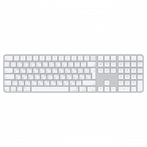 Клавиатура / Apple MXK73RS/A / Клавиатура/ Magic Keyboard with Touch ID and Numeric Keypad - Russian (USB-C)