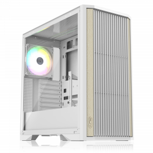 Корпус без блока питания / RAIJINTEK 0R20B00260 / Корпус без блока питания/ Case Raijintek AGOS MAX, Midi-Tower, TG, 1x140mm ARGB, 2xUSB 3.0 + 1xUSB 2.0, E-ATX, ATX, mATX, mITX White