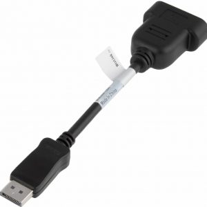 Переходник HP DisplayPort (m) DVI-D (f) 0.19м (FH973AA) черный