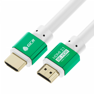 Кабель / GreenConnect GCR-57290 / GCR PRO Кабель 3.0m HDMI 2.1, белый, Ultra HD 8K 60Hz, 4K 144Hz, динамический HDR, 444, 48.0 Гбит/с, 3Х экран с армированием, GCR-57290