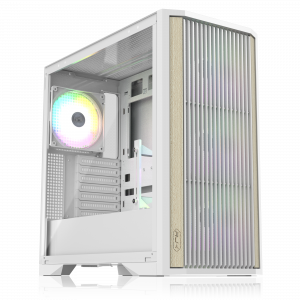 Корпус без блока питания / RAIJINTEK CO LTD 0R20B00262 / Корпус без блока питания/ Case Raijintek AGOS MAX-MS4, Midi-Tower, TG, 4x140mm ARGB, 2xUSB 3.0 + 1xUSB Type-C, E-ATX, ATX, mATX, mITX White