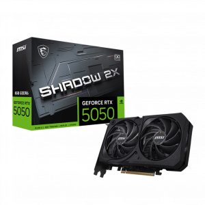Видеокарта / MSI GeForce RTX 5050 8G SHADOW 2X OC / Видеокарта/ GeForce RTX 5050 8G SHADOW 2X OC
