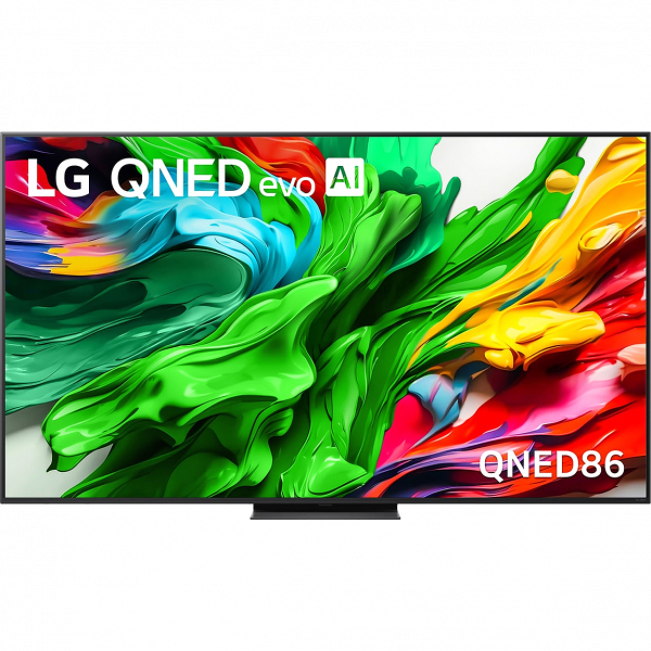 Телевизор ЖК 100`` LG / LG 100QNED86A6.ARUG / Телевизор ЖК 100`` LG/ 100", Ultra HD, Dynamic QNED Color, Local Dimming, Smart TV, WebOS, Wi-Fi, DVB-T2/C/S2, MR, 2.2 ch (40W) Dolby Atmos, 120Hz Native (VRR 144Hz), 3 HDMI, 2 USB, 1 Pole, Charcoal Black, 2025