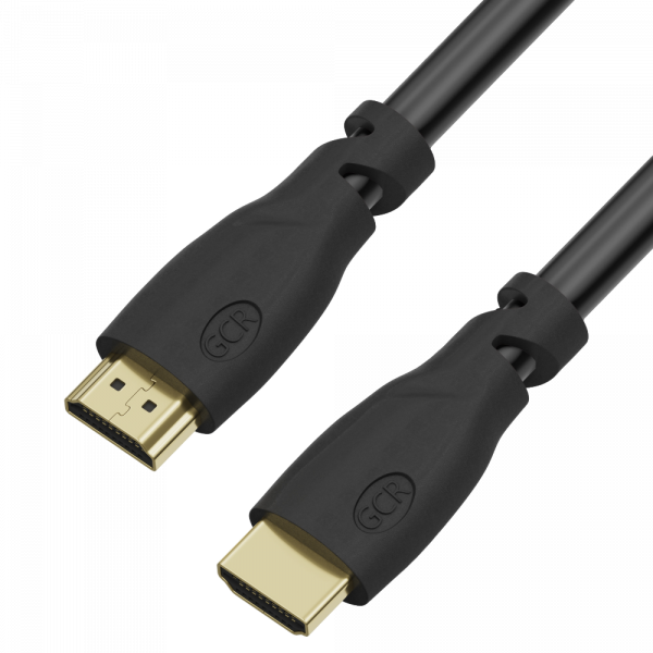 Кабель / GreenConnect GCR-51007 / GCR Кабель Premium 30.0m HDMI 2.0, Full HD 60Hz HDR, 3D, черный, 28/26 AWG, 3 Х экран с армированием, GCR-51007