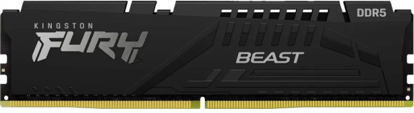 Память оперативная / Kingston KF560C36BBE2-32 / Память оперативная/ Kingston 32GB 6000MT/s DDR5 CL36 DIMM FURY Beast Black