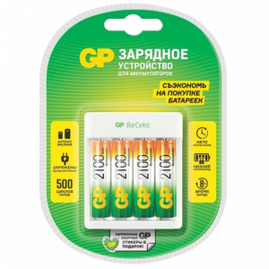 Аккумулятор / GP 4610116224762 / Зарядное устройство GP E411/210AAHCCS-2CR1