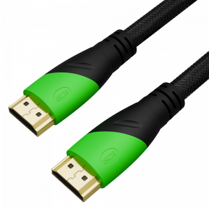 Кабель / GreenConnect GCR-53132 / GCR PRO Кабель 7.5m HDMI 2.0, нейлон, HDR 444, Ultra HD, 4K 60 fps 60Hz/5K30Hz, 3D, AUDIO, 18.0 Гбит/с, 28/28 AWG, 3 X экран, черный, GCR-53132