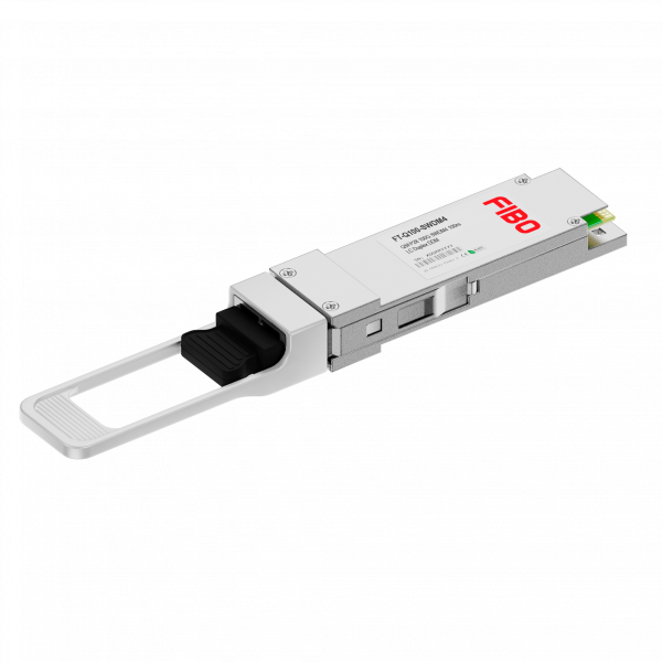 Трансивер / Fibo FT-Q100-SWDM4(LC) / Трансивер/ FIBO FT-Q100-SWDM4 модуль QSFP28 , 100 G, до 75 м OM3 и 100 м OM4, SWDM4, duplex LC, DDM