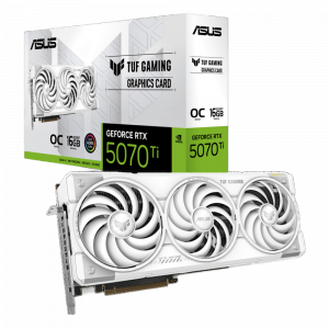 Видеокарта / ASUS TUF-RTX5070TI-O16G-WHITEGAMING (90YV0MD3-M0NA00) / Видеокарта/ TUF-RTX5070TI-O16G-WHITEGAMING