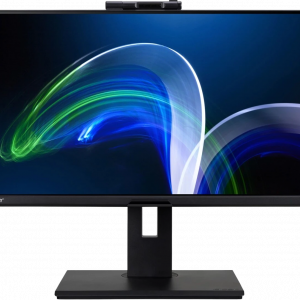 Монитор / ACER B278UGbemiqprcuzx 27`` / Монитор/ ACER B278UGbemiqprcuzx 27``, ZeroFrame Yes, Black, 85% PCR, 5% OBP, 169, IPS, 2560x1440, 4ms, 350cd, 120Hz, 1xHDMI(2.0) + 1xDP(1.2) + 1xDPout + 1xType-C(100W) + 1xRJ45 + Audio out + USB3.2x3+USB-B(2up 3down) + Adj. Webcam 5M IR/Mic array, Speakers 2Wx2, sync FreeSync, hdr HDR 10, hadj 150, DE Delta E1, Vesa100x100
