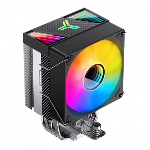 Кулер для процессора / JONSBO CR-1400 V2 ARGB Black / Кулер для процессора/ CPU Cooler JONSBO CR-1400 V2 ARGB (180W, 4-pin PWM, 133mm, Al/Cu, 4x6mm, ARGB, 1x92mm, 38.2CFM, 33.8dBA, 2200RPM, S 1700/1200/115X, AM4/AM5 Black)