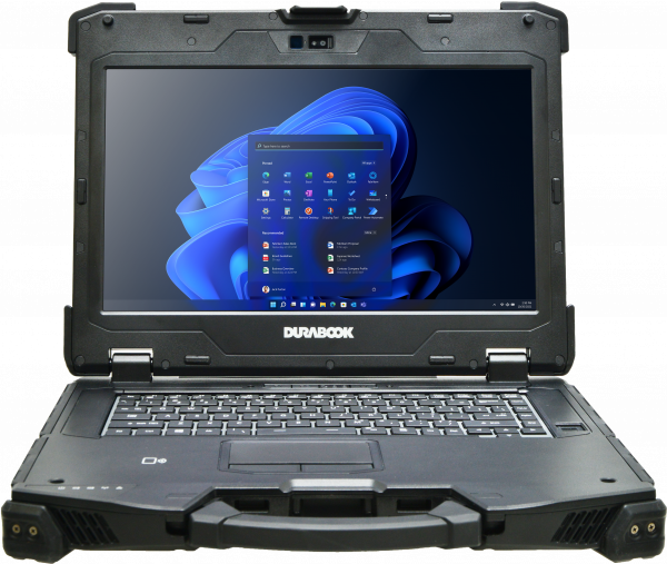 Защищенный ноутбук Z14I Gen3 Basic Win11 Pro / DURABOOK Twinhead Z14I Z4K1Q2DAEBXX / Защищенный ноутбук Z14I Gen3 Basic Win11 Pro/ Z14I Gen3 Basic, 14" FHD (1920 x1080) Sunlight Readable 1200 nits Touchscreen Display, Intel® Core™ Ultra 5 125U (12MB Cache, up to 4.3 GHz, 12 cores, 14 threads with Intel® AI Boost NPU), Windows 11 Professional with 16GB RAM, 256GB PCIE SSD, Wi-Fi 7 + Bluetooth v5.4, Backlit Keyboard, Express Card 54, Smart Card Reader, 2.0 MP webcam, 2x RJ45, 2x RS232, 2x Thunderbolt 4 , HDMI, VGA, TPM, IP66