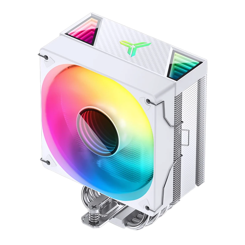 Кулер для процессора / JONSBO CR-1000 V2 PRO ARGB White / Кулер для процессора/ CPU Cooler JONSBO CR-1000 V2 PRO ARGB (230W, 4-pin PWM, 157mm, Al/Cu, 6x6mm, ARGB, 1x120mm, 59.48CFM, 32.0dBA, 1500RPM, S 1700/1200/115X, AM4/AM5 White)