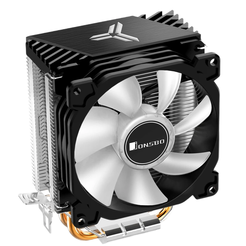 Кулер для процессора / JONSBO CR-1200 / Кулер для процессора/ CPU Cooler JONSBO CR-1200 (95W, 3-pin, 128mm, Al/Cu, 2x6mm, FRGB, 1x92mm, 36CFM, 30.5dBA, 2000RPM, S 1700/1200/115X, AM4/AM5 Black)