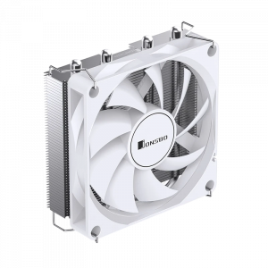 Кулер для процессора / JONSBO HP-400S White / Кулер для процессора/ CPU Cooler JONSBO HP-400S (160W, 4-pin PWM, 36.7mm, Al/Cu, 4x6mm, 1x90mm, 38.18CFM, 34.0dBA, 2800RPM, S 1700/1200/115X, AM4/AM5 White)