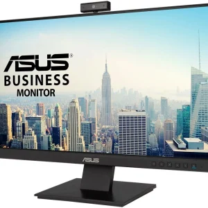 Монитор Asus 23.8" BE24EQK черный IPS LED 4ms 16:9 HDMI M/M Cam матовая 300cd 178гр/178гр 1920x1080 76Hz VGA DP FHD 4.6кг