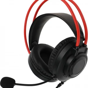 Наушники с микрофоном A4Tech Bloody G200 черный/красный 2м мониторные оголовье (G200 AUX3.5-4PIN +USB)
