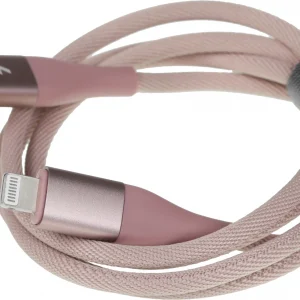 Кабель Xiaomi Solove DW5 DW5 PINK RUS USB Type-C (m)-Lightning (m) 1м розовый
