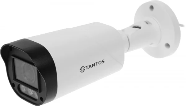 Камера видеонаблюдения аналоговая Tantos TSc-P5HDv 2.8-12мм HD-CVI HD-TVI цв. корп.:белый/черный (00-00157592)