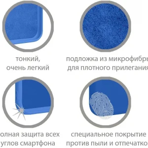 Чехол (клип-кейс) DF для Samsung Galaxy A03 Core sOriginal-33 красный